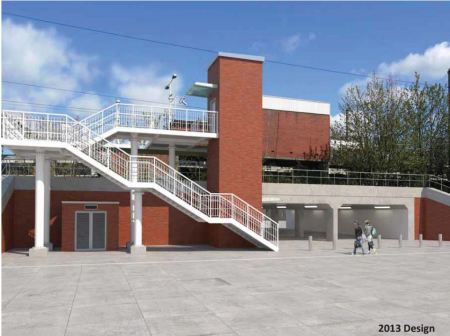 Hackney Wick Station South Elevstion