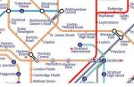 Hackney On The New Tube&nbsp;Map