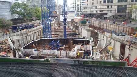 Crossrail's Big Hole In The Barbican