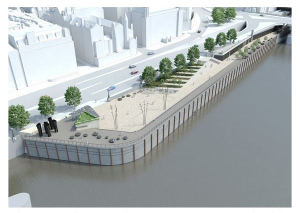 Blackfriars Bridge Foreshore