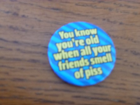 The Badge In Close-Up