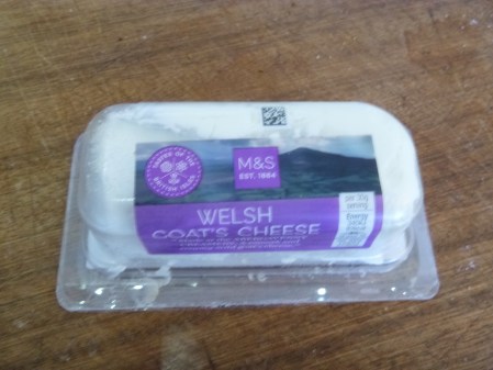 M & S Welsh Goat's Cheese