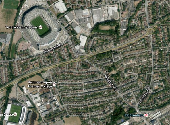 Twickenham Stadium And Station