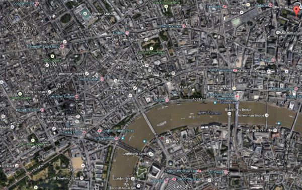 Flypast Route Over London