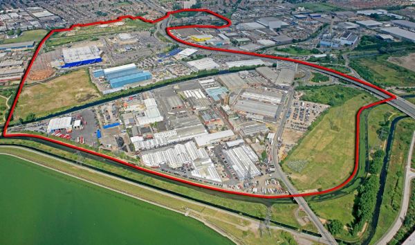 Aerial View Of Meridian Water