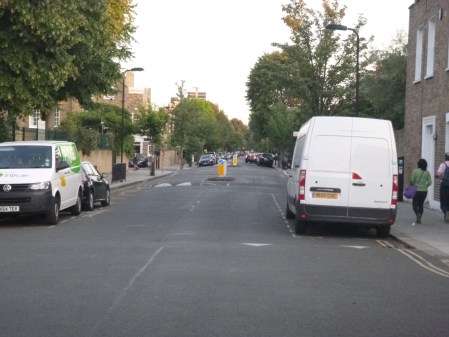 A Tree-Lined Section Of Cycle Superhighway Route 1