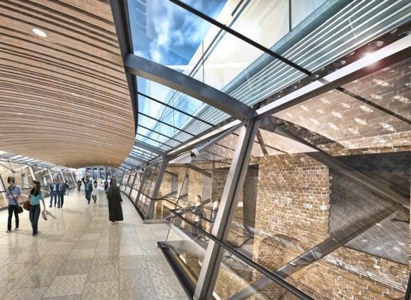 Whitechapel Station Walkway