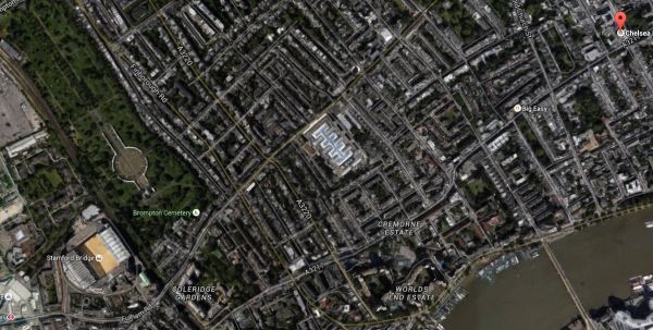 Chelsea Station And Stamford Bridge