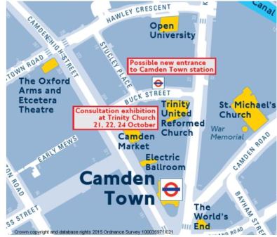 New Entrance To Camden Town Station