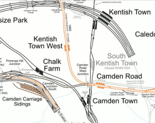 Camden Town And Camden Road Stations
