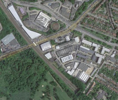 Crossrail 2 Over The A406