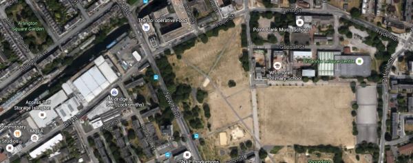 A Google Map Of The Area