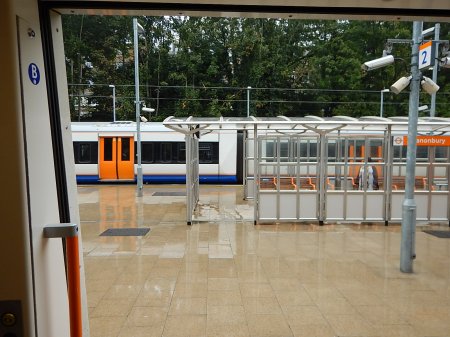 The Canonbury Interchange In The Wet