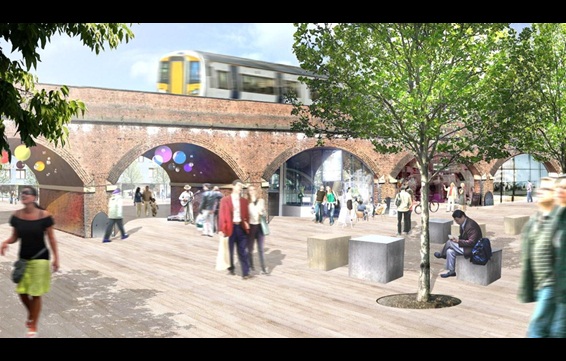 Proposed Southern Entrance To White Hart Lane Station