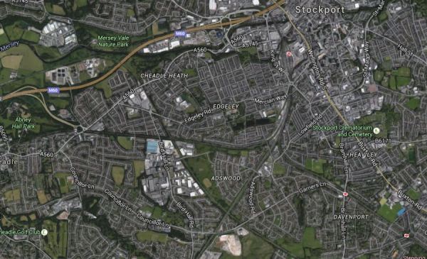 Stockport Station And Edgley Junction