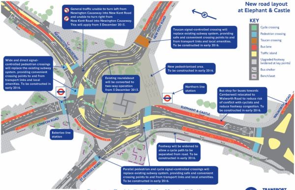 Elephant And Castle Roundabout