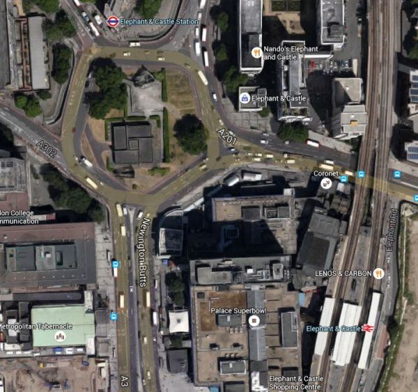 Elephant And Castle Northern Roundabout