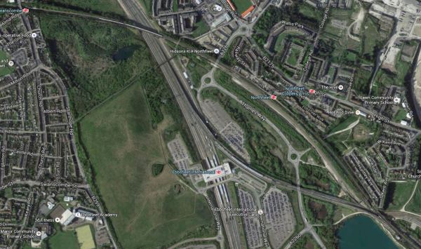 Lines Around Ebbsfleet