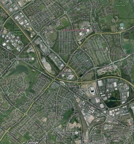 Milton Keynes Stations, Stadium MK And The Hospital