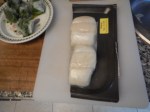 Two Reduced Cod Loins And 150g Of Frozen Spinach Left To&nbsp;Defrost