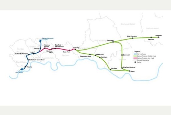 Possible Crossrail 2 Eastern Branch
