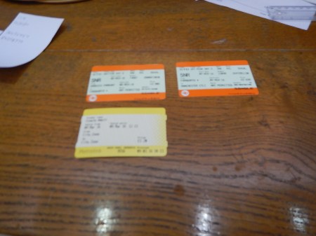 Three Tickets To Ride