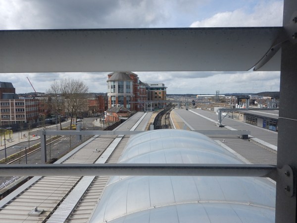 The Layout Of Bay Platforms 1, 2 and 3 At Reading Station