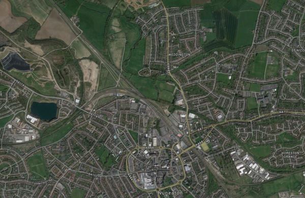 Freight Through Nuneaton