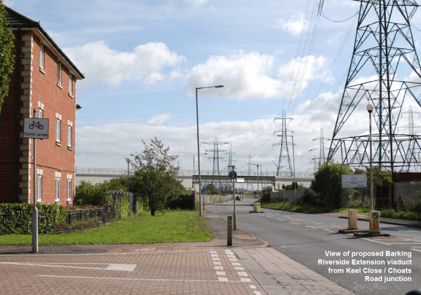 Proposed Viaduct Over Choats Road