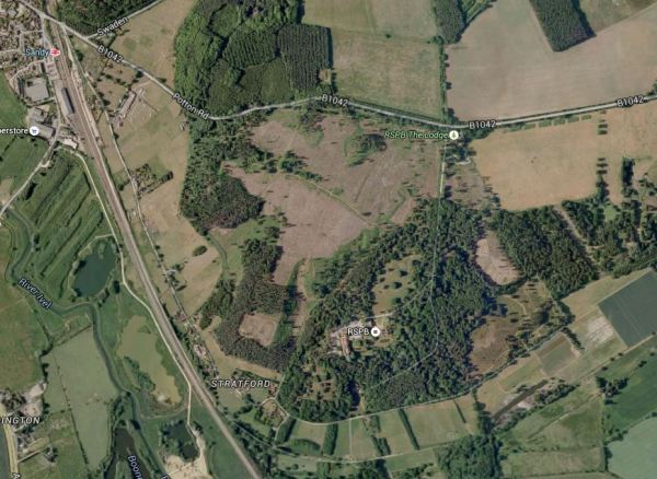 Sandy, The East Coast Main Line And The Varsity Line