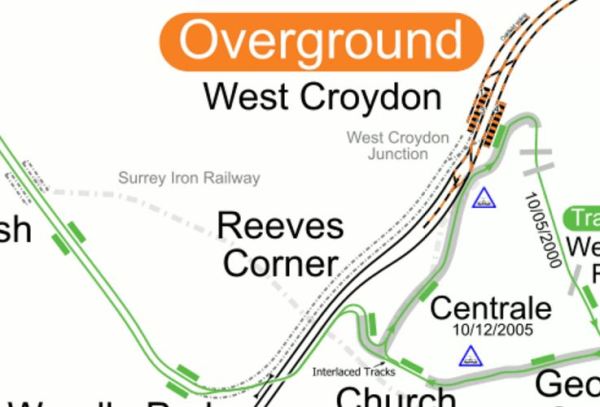 Lines Around West Croydon