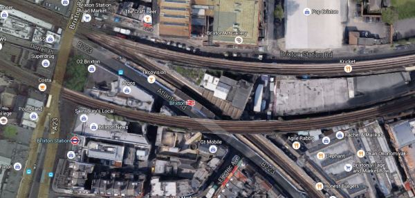 Lines Through Brixton Station