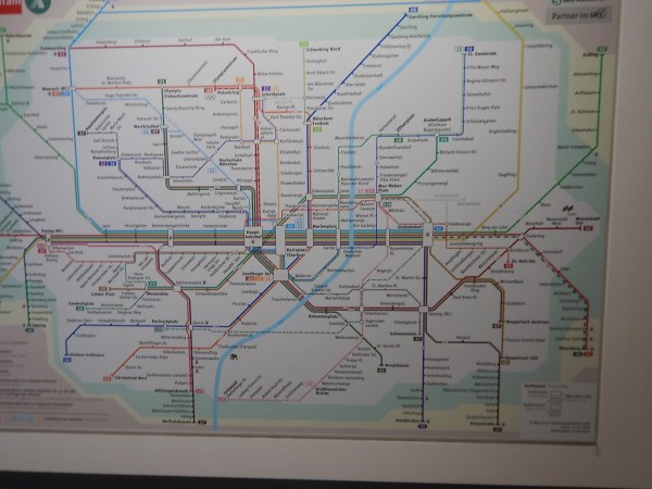 A Large Munich Tram Map