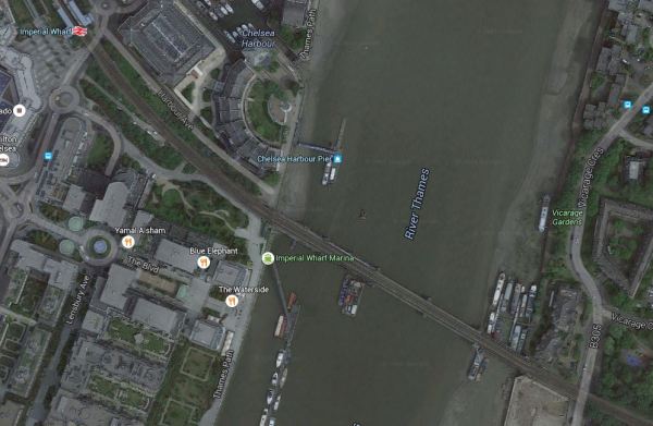 Imperial Wharf Station And Bridge