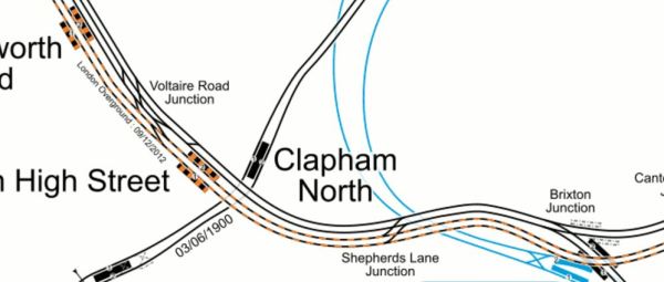 WandsworthRoad, Clapham High Street And Brixton Stations