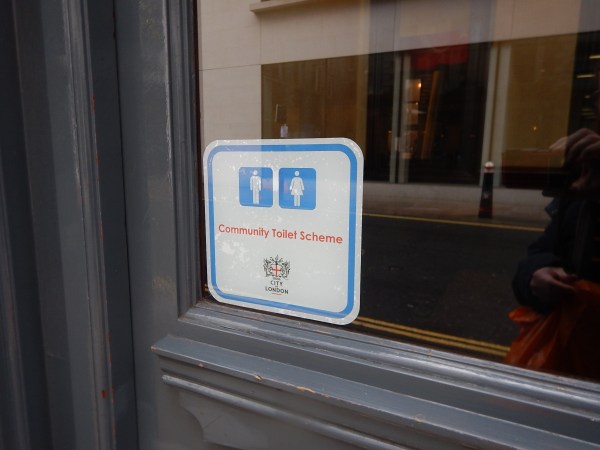 Community Toilets In The City Of London