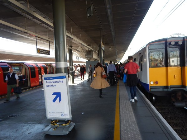 Central Line To Shenfield Metro/Crossrail Interchange