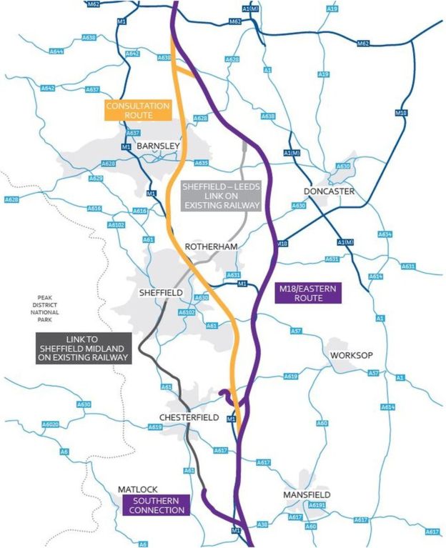 HS2 Through South Yorkshire