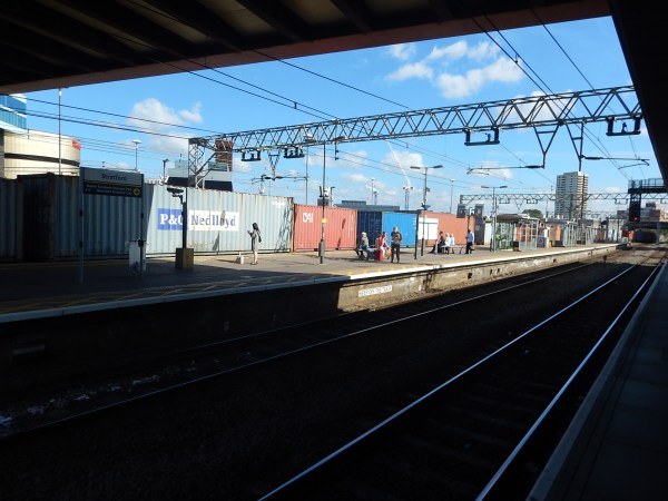 A Long Freight Train At Witham