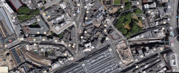 farringdon And Barbican Stations