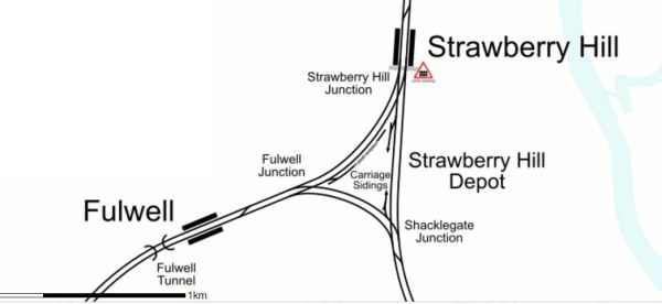 Lines At Fulwell Station