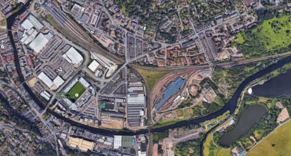 Norwich Station And Approach Lines