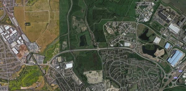 Slade Green Station To The QE2 Bridge