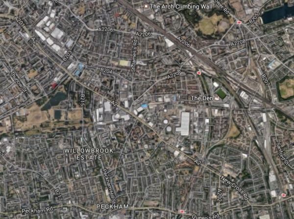 Bricklayers Arms To New Cross Gate