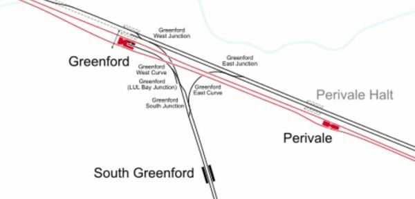 Northern End Of The Greenford Branch