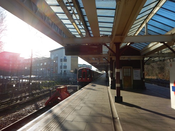 The Platforms At Watford Station