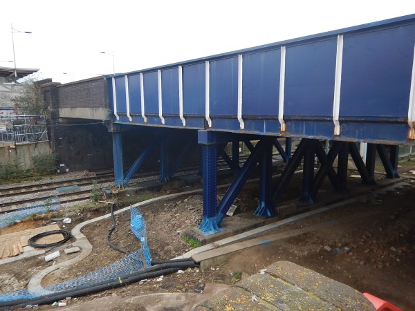 Ferry Lane Bridge At Tottenham Hale Station