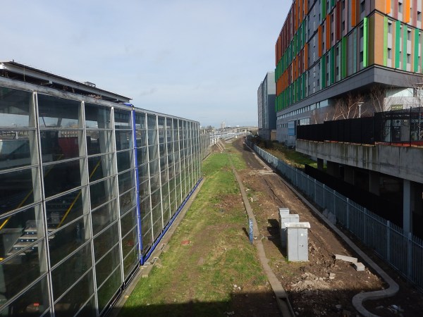 Not Much Space For Two Tracks