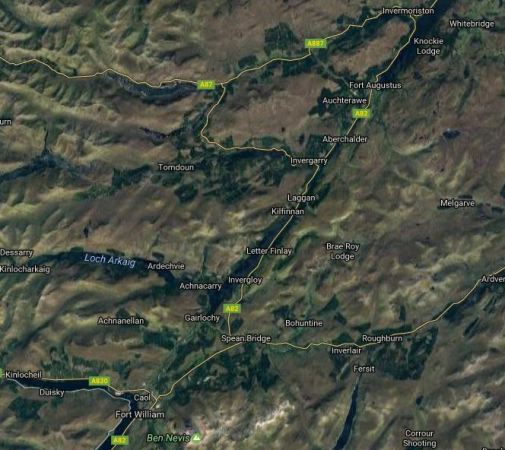 Fort Augustus To Spean Bridge