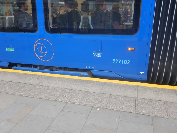 The Battery Point On A Class 399 Tram-Train